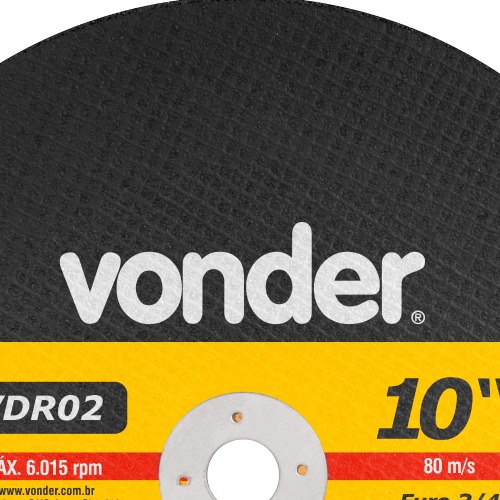 Disco de corte 254 x 3,2 x 19,05 mm - VDR02