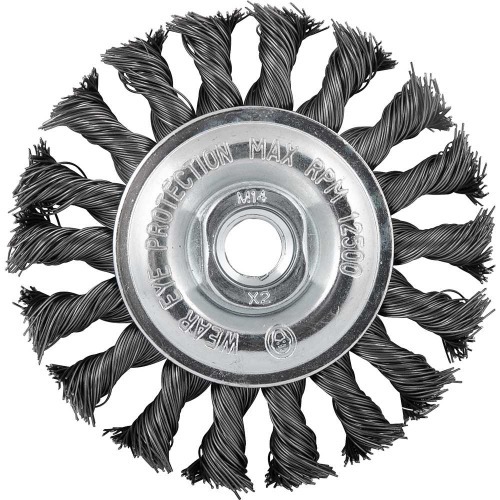 Escova de ao circular torcida 4