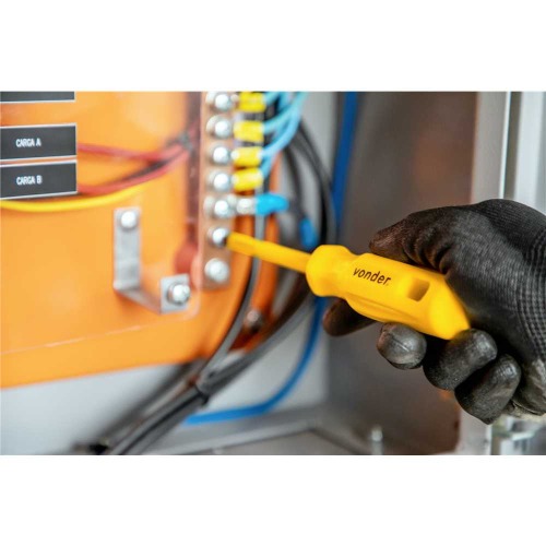 Chave phillips com haste isolada 1/8 Chave phillips com haste isolada 1/8