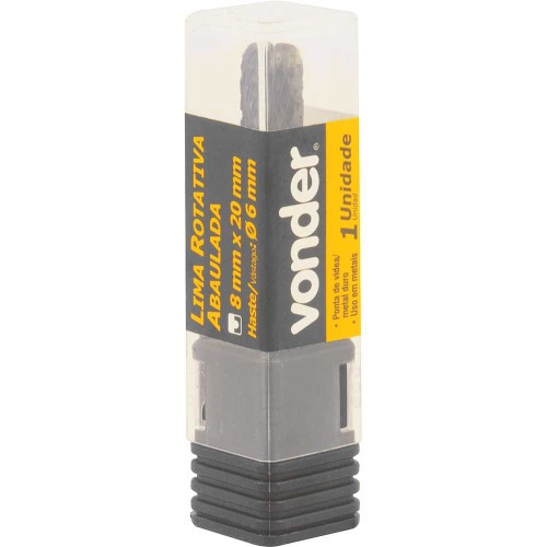 Lima rotativa abaulada 8 x 20 mm - LC008