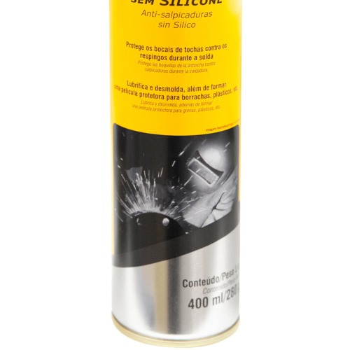 Antirrespingo em spray 280 g sem silicone