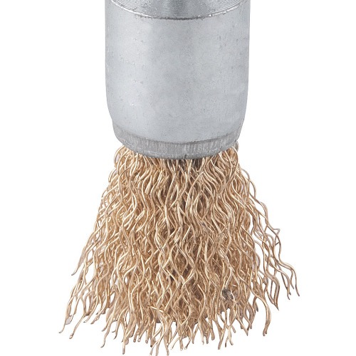 Escova de a�o ondulado tipo pincel 19 mm