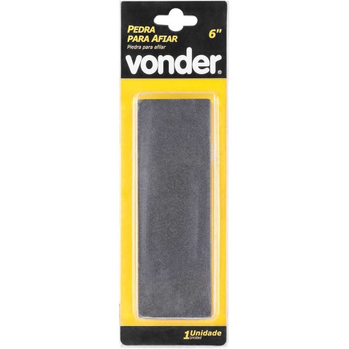 Pedra para afiar retangular dupla face 6