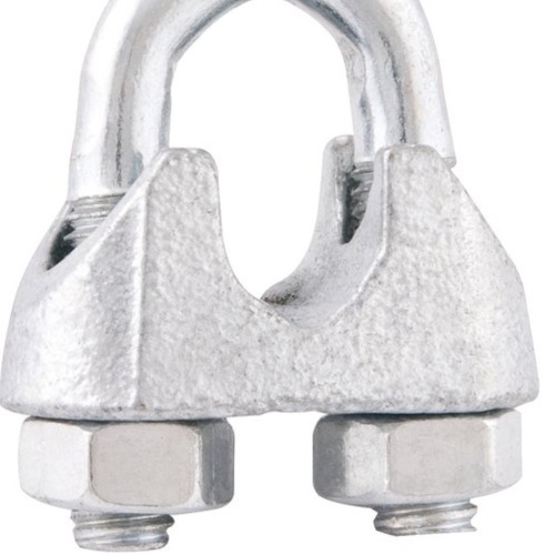 Clips para cabo em ao inox 1/8