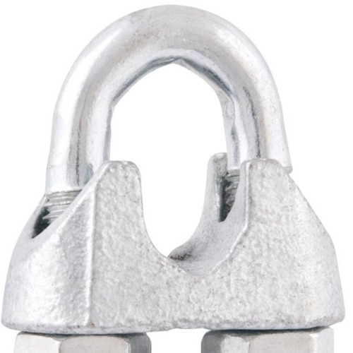 Clips para cabo em ao inox 1/8