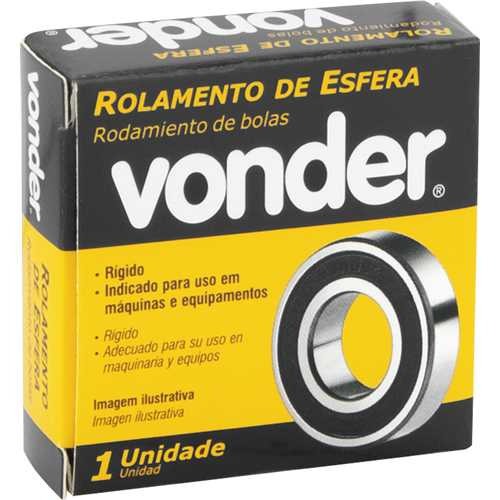 Rolamento rgido de esfera - 6004-2RS