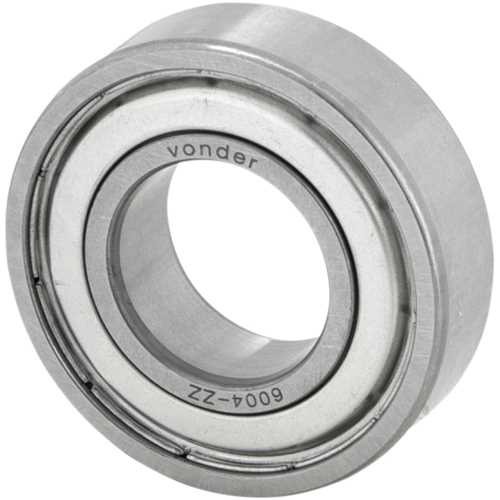 Rolamento r�gido de esfera 42 mm blindagem de a�o - 6004-ZZ