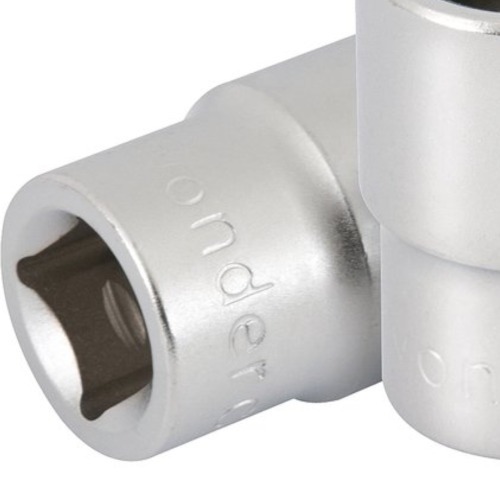 Soquete sextavado 17 mm encaixe 1/2