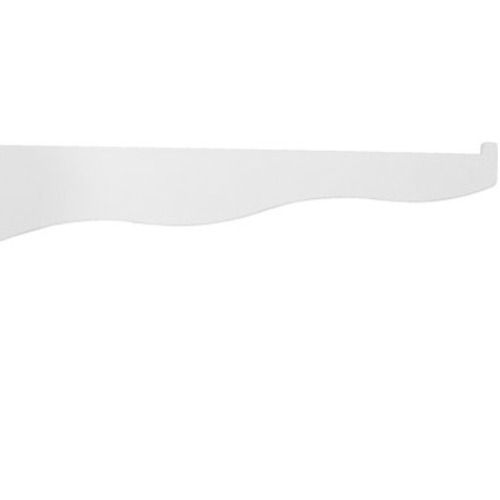 Suporte para prateleira branco 30 cm