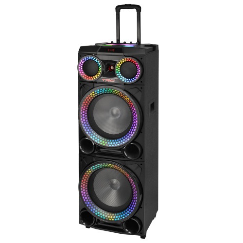 Caixa de som amplificada 1800W RMS com Bluetooth Radio FM e Microfone - CT 1800  110V/220V