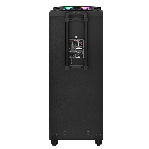 Caixa de som amplificada 1800W RMS com Bluetooth Radio FM e Microfone - CT 1800  110V/220V