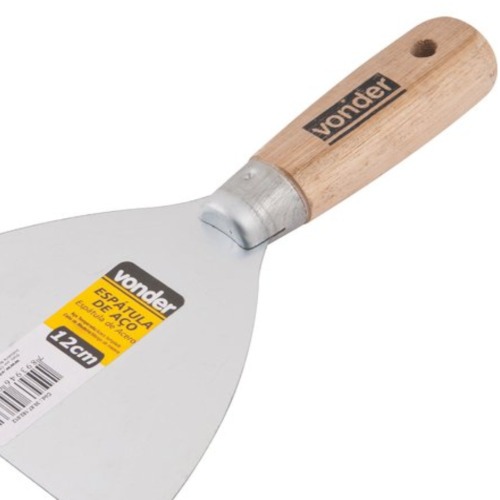 Esp�tula 6 cm cabo de madeira