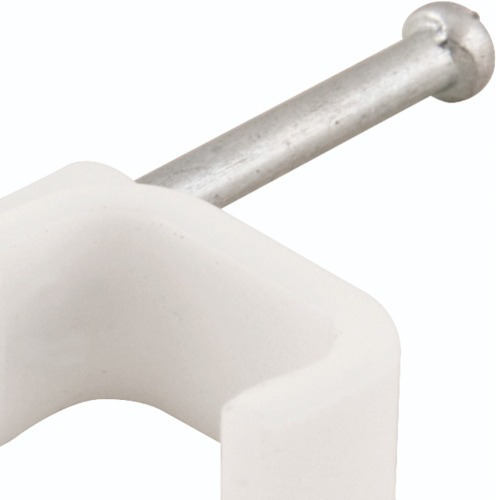 Grampo plstico redondo para fios 6 mm