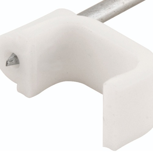 Grampo plstico redondo para fios 6 mm