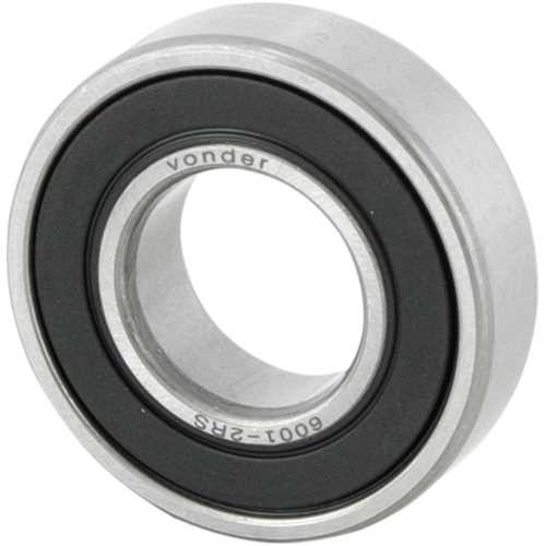 Rolamento r�gido de esfera 28 mm veda��o de borracha - 6001-2RS