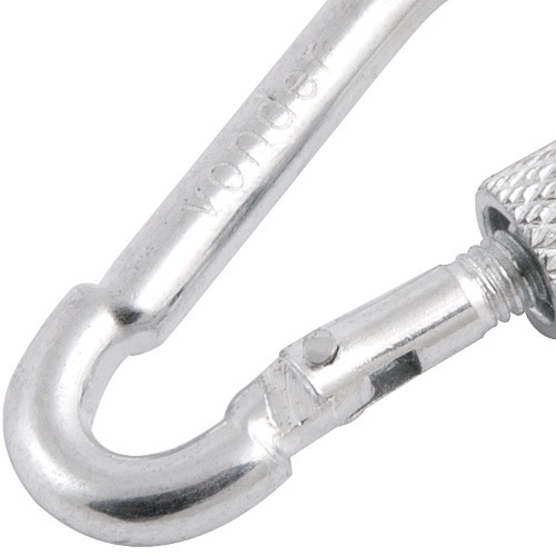 Mosquetão com trava roscada 5 x 50 mm Mosquetão com trava roscada 5 x 50 mm