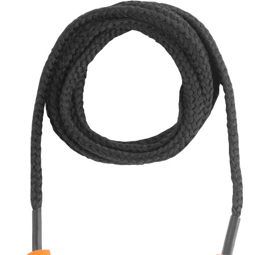 Protetor auditivo tipo plug de silicone com cordo em algodo