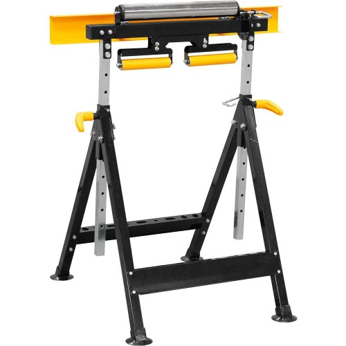 Cavalete de apoio com roletes 3 em 1 capacidade 200 kg