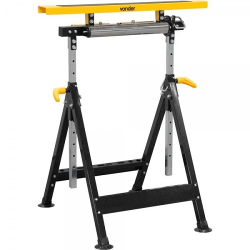 Cavalete de apoio com roletes 3 em 1 capacidade 200 kg