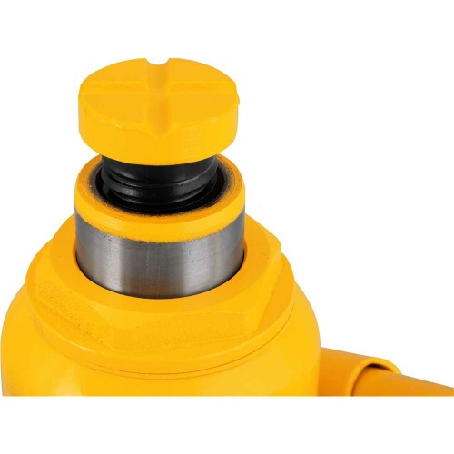 Macaco hidráulico tipo garrafa capacidade de 15 toneladas amarelo Macaco hidráulico tipo garrafa capacidade de 15 toneladas amarelo