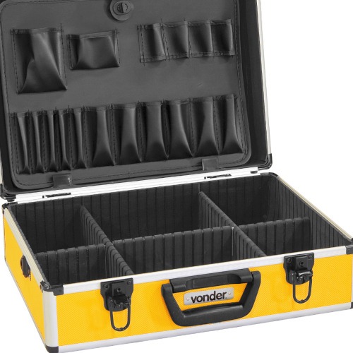 Maleta para ferramentas 455 x 330 x 152 mm com chave - MF312