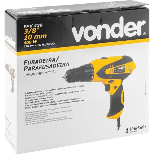 Furadeira Parafusadeira 3/8