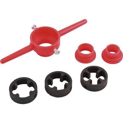 Jogo de tarraxa manual para canos de 1/2 a 1