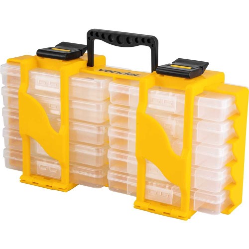 Organizador plstico com 10 bandejas mveis - OPV0100
