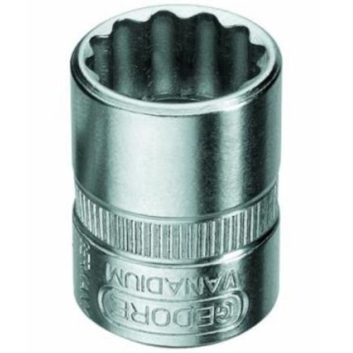 Soquete estriado 11 mm encaixe 1/4
