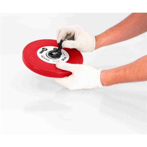 Trena longa em fibra de vidro caixa fechada 50 metros Trena longa em fibra de vidro caixa fechada 50 metros