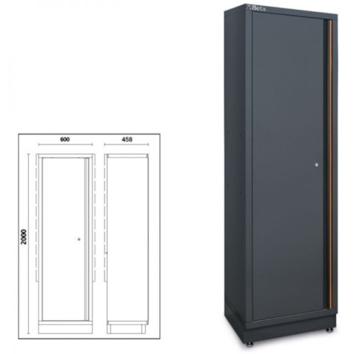 Armário de ferramentas modular 1 porta - C45 PRO AS1 Armário de ferramentas modular 1 porta - C45 PRO AS1