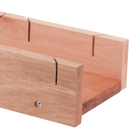 Caixa de meia-esquadria de madeira