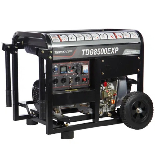 Gerador de energia 7 Kva a diesel partida elétrica bivolt - TDG8500EXP 110V/220V Gerador de energia 7 Kva a diesel partida elétrica bivolt - TDG8500EXP 110V/220V