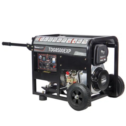 Gerador de energia 7 Kva a diesel partida elétrica bivolt - TDG8500EXP 110V/220V Gerador de energia 7 Kva a diesel partida elétrica bivolt - TDG8500EXP 110V/220V
