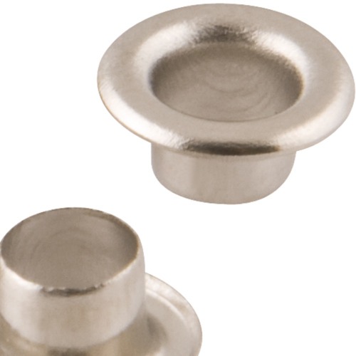 Ilhós metálico cromado pacote com 100 peças - 36.62.145.502 Ilhós metálico cromado pacote com 100 peças - 36.62.145.502