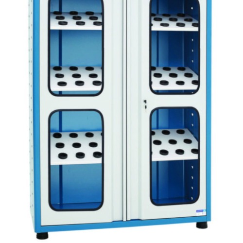 Armrio com capacidade para 108 cones porta vidro