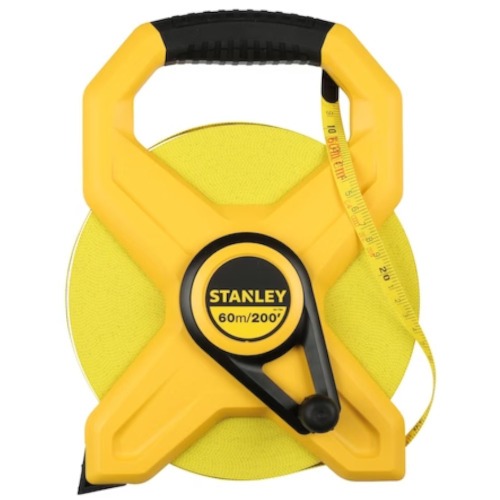 Trena aberta com fita de fibra de vidro com 60 metros