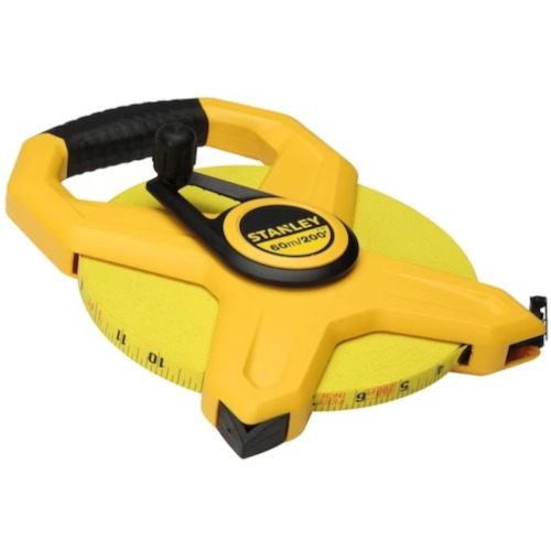 Trena aberta com fita de fibra de vidro com 60 metros