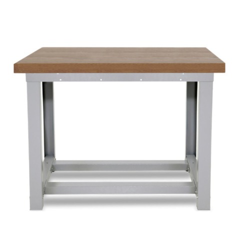 Bancada modular com tampo em madeira angelin envernizado - 1100-MA3