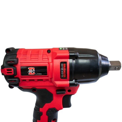 Chave de impacto a bateria 20V encaixe 1/2