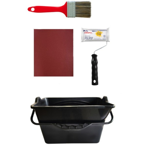 Kit para pintura com 7 peças - 0.969 Kit para pintura com 7 peças - 0.969
