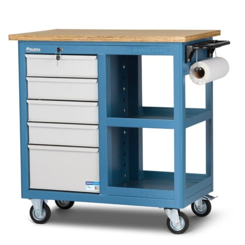 Bancada mvel com tampo em madeira - CR-26