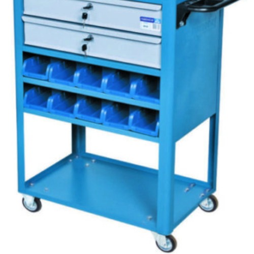 Carrinho para ferramentas aberto com 2 gavetas - CR-76 Carrinho para ferramentas aberto com 2 gavetas - CR-76