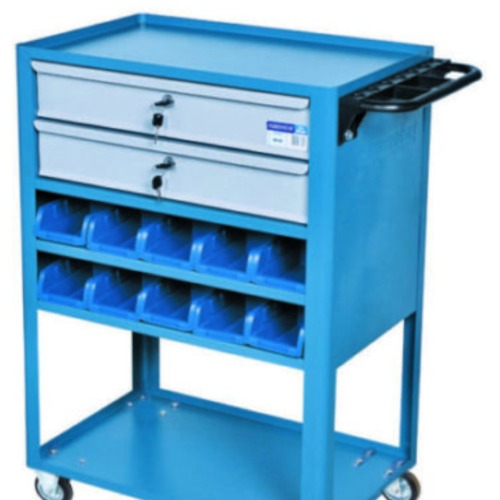 Carrinho para ferramentas aberto com 2 gavetas - CR-76 Carrinho para ferramentas aberto com 2 gavetas - CR-76