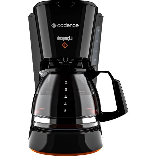 Cafeteira elétrica 600W jarra de vidro 18 xícaras Desperta Contrast - Caf338 220V Cafeteira elétrica 600W jarra de vidro 18 xícaras Desperta Contrast - Caf338 220V