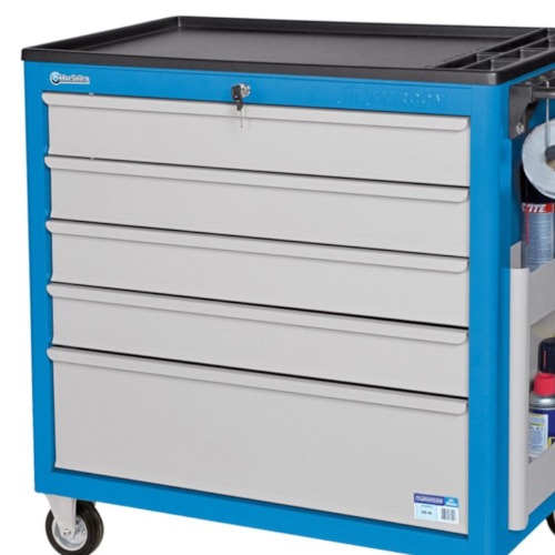 Carrinho para ferramentas fechado com 5 gavetas - CR-16 Carrinho para ferramentas fechado com 5 gavetas - CR-16