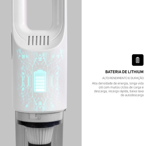 Aspirador de p porttil a bateria - Handson