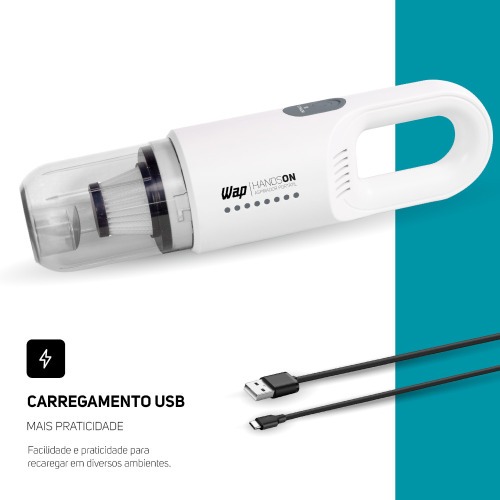 Aspirador de p porttil a bateria - Handson