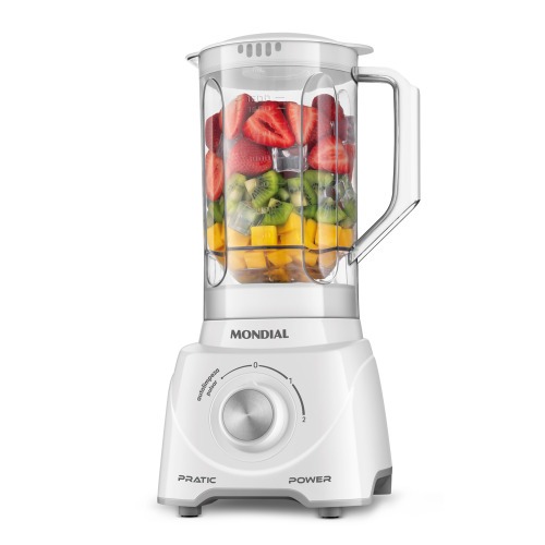Liquidificador 2 velocidades 550W Pratic Power - L-97-W  220V