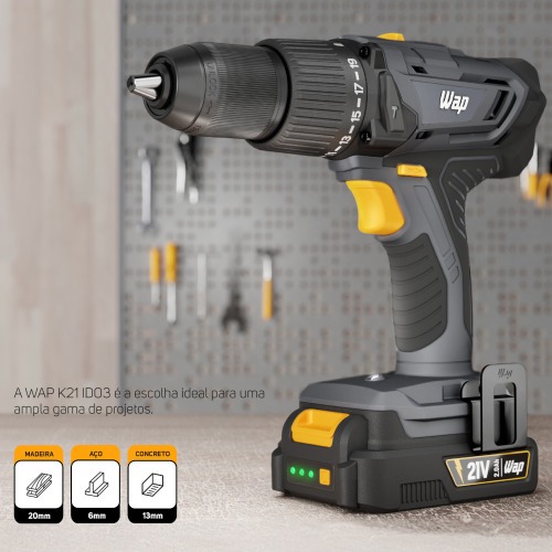 Furadeira Parafusadeira de impacto 1/2